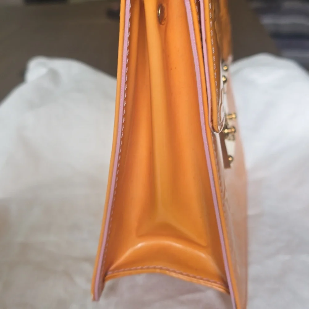 Louis Vuitton Tangerine Embossed Crossbody Bag - Picture 4 of 14
